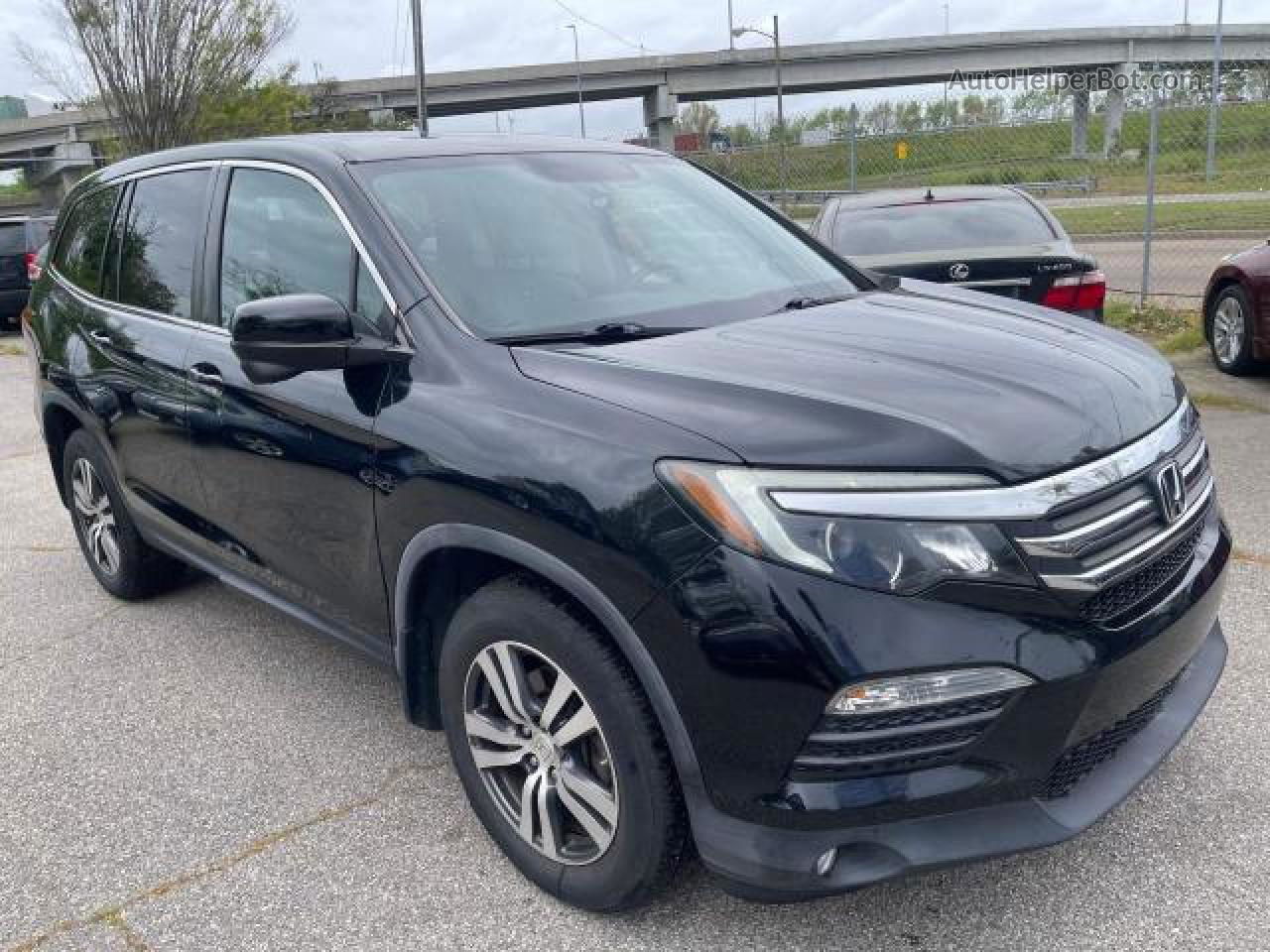 2016 Honda Pilot Ex Black vin: 5FNYF6H37GB033432