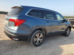 2017 Honda Pilot Ex Синий vin: 5FNYF6H37HB003512