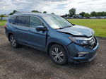 2016 Honda Pilot Ex Blue vin: 5FNYF6H39GB096144