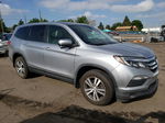 2016 Honda Pilot Ex Silver vin: 5FNYF6H39GB116070