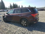 2016 Honda Pilot Ex Burgundy vin: 5FNYF6H3XGB002739