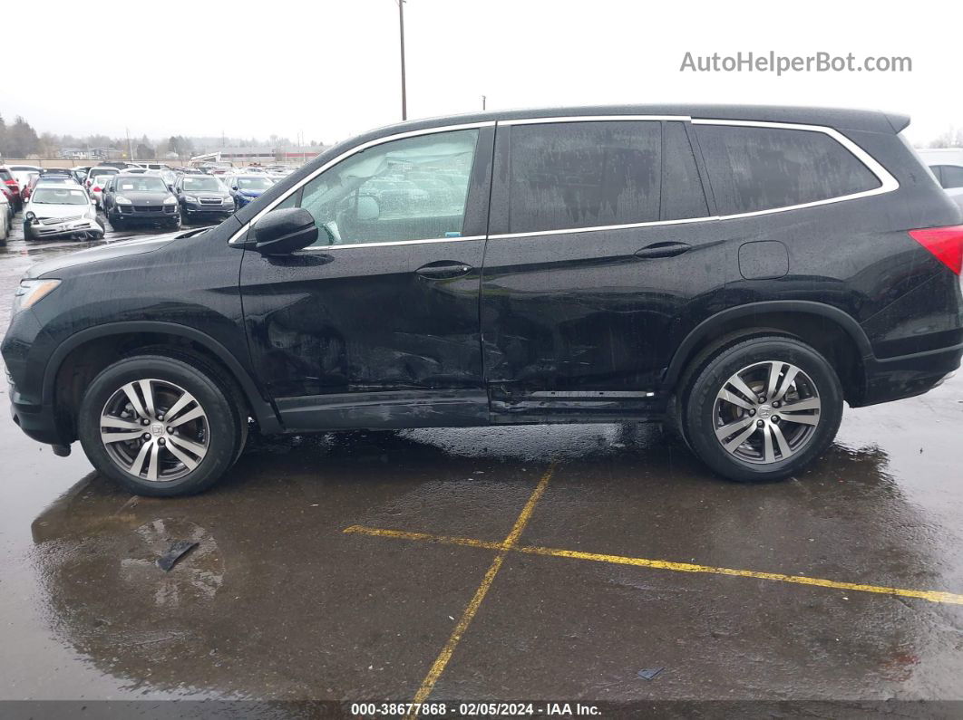 2016 Honda Pilot Ex Черный vin: 5FNYF6H42GB069991