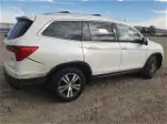 2017 Honda Pilot Ex White vin: 5FNYF6H44HB070304