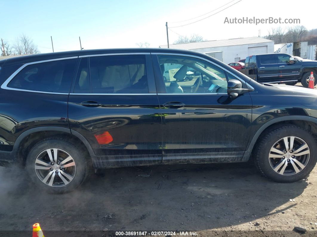 2017 Honda Pilot Ex-l Black vin: 5FNYF6H50HB048941