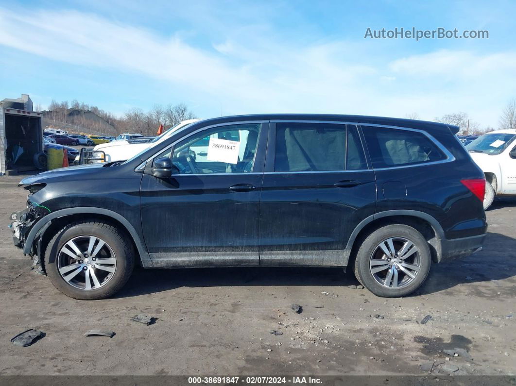 2017 Honda Pilot Ex-l Black vin: 5FNYF6H50HB048941