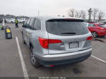 2017 Honda Pilot Ex-l Silver vin: 5FNYF6H50HB056215