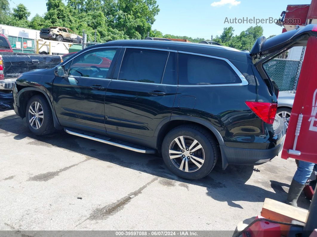 2017 Honda Pilot Ex-l Green vin: 5FNYF6H50HB103565