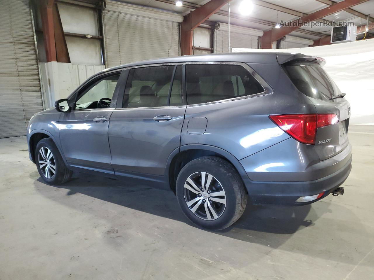 2016 Honda Pilot Exl Gray vin: 5FNYF6H51GB066508