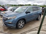 2016 Honda Pilot Exl Blue vin: 5FNYF6H52GB082183