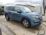 2016 Honda Pilot Exl Blue vin: 5FNYF6H52GB082183