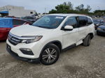 2016 Honda Pilot Exl White vin: 5FNYF6H52GB128448