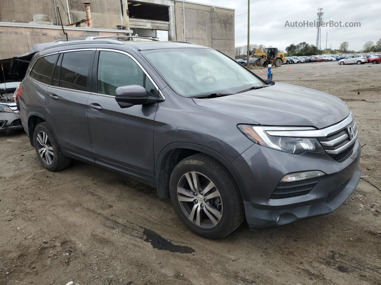 2017 Honda Pilot Exl Charcoal vin: 5FNYF6H52HB002530