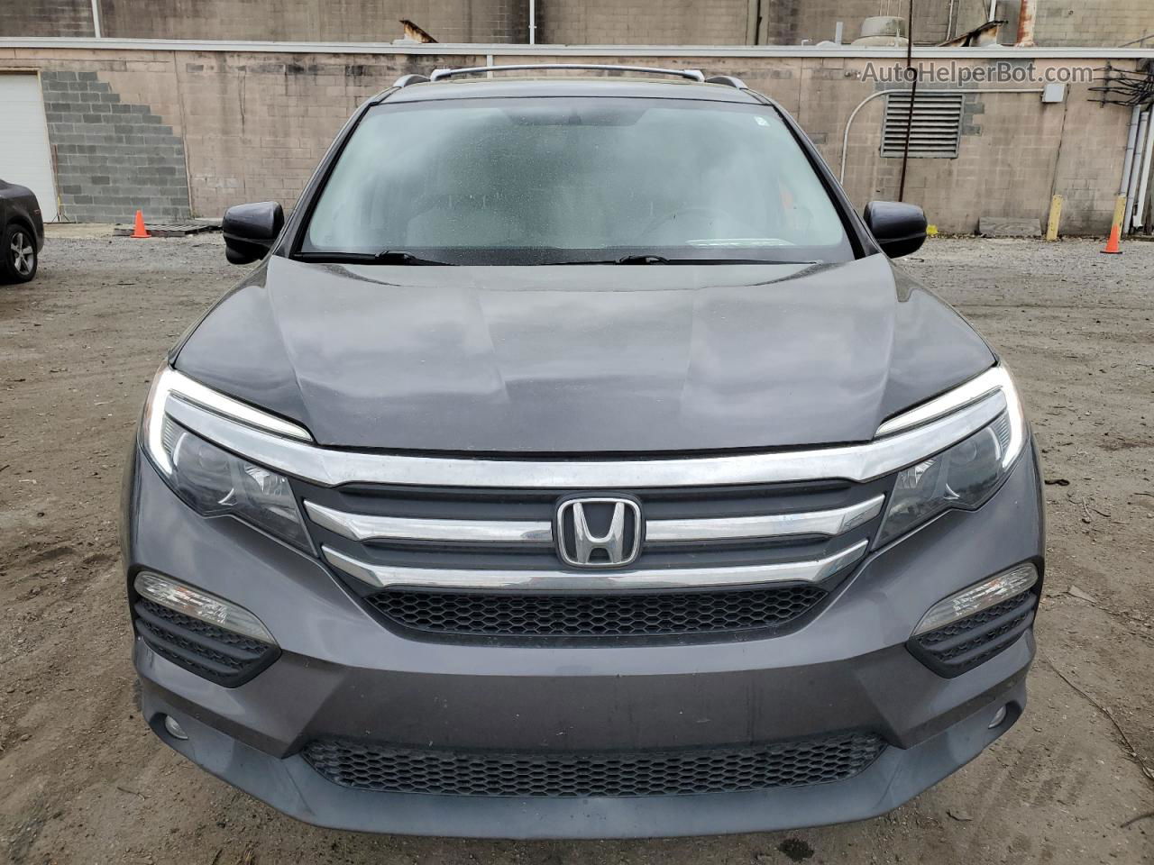 2017 Honda Pilot Exl Charcoal vin: 5FNYF6H52HB002530