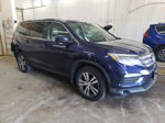 2016 Honda Pilot Exl Blue vin: 5FNYF6H53GB048799