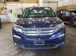 2016 Honda Pilot Exl Blue vin: 5FNYF6H53GB048799