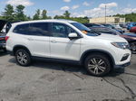 2016 Honda Pilot Exl White vin: 5FNYF6H53GB056594