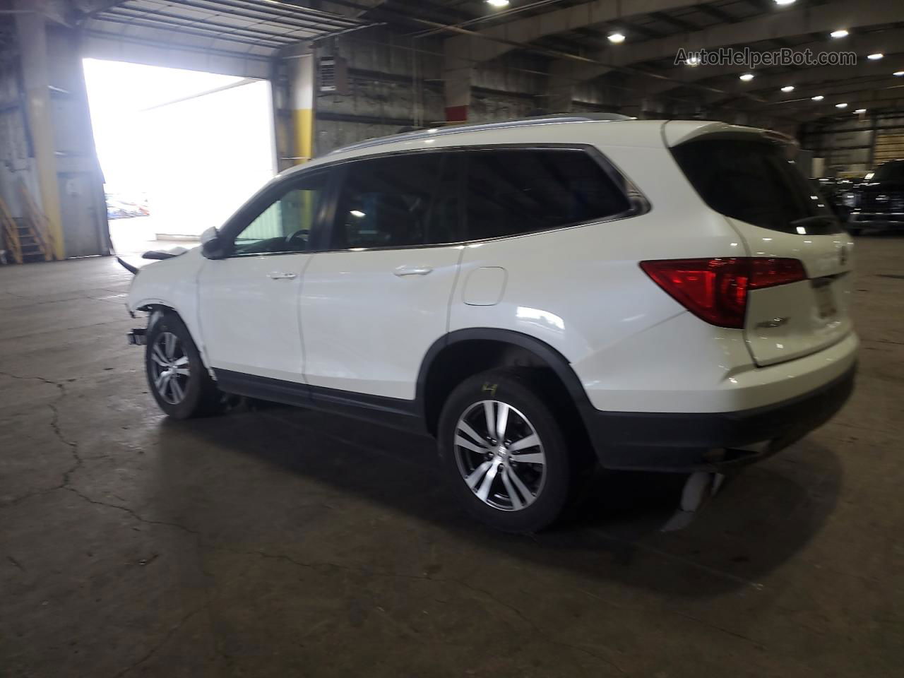 2016 Honda Pilot Exl Белый vin: 5FNYF6H53GB113974