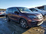 2017 Honda Pilot Exl Maroon vin: 5FNYF6H53HB044253