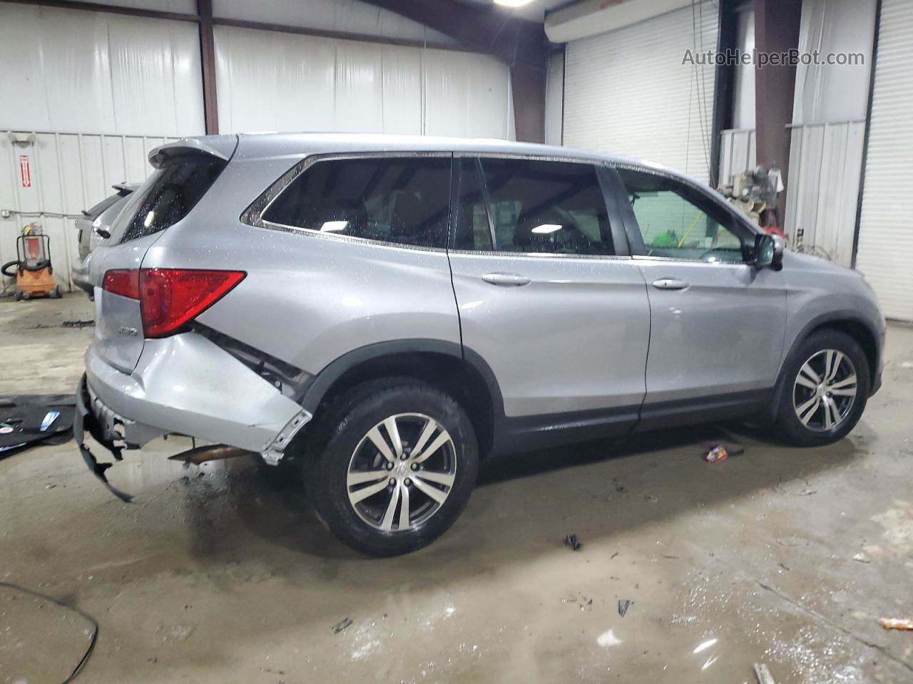 2017 Honda Pilot Exl Silver vin: 5FNYF6H53HB048903