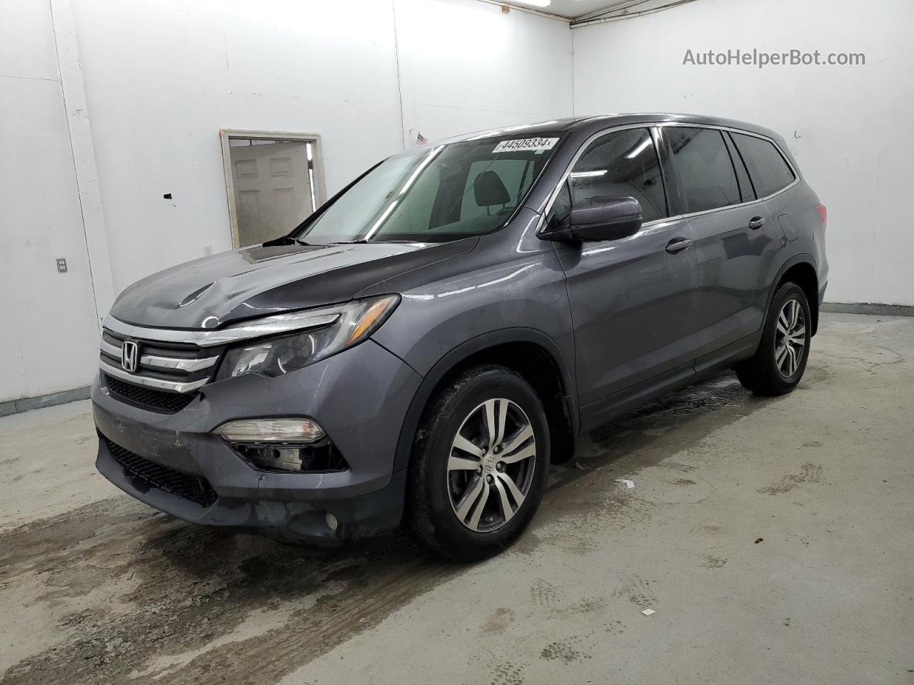 2017 Honda Pilot Exl Gray vin: 5FNYF6H53HB058038