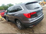 2017 Honda Pilot Ex-l Gray vin: 5FNYF6H53HB080380