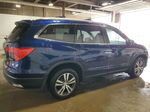 2016 Honda Pilot Exl Blue vin: 5FNYF6H54GB009963