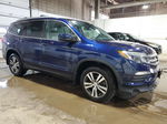 2016 Honda Pilot Exl Blue vin: 5FNYF6H54GB009963