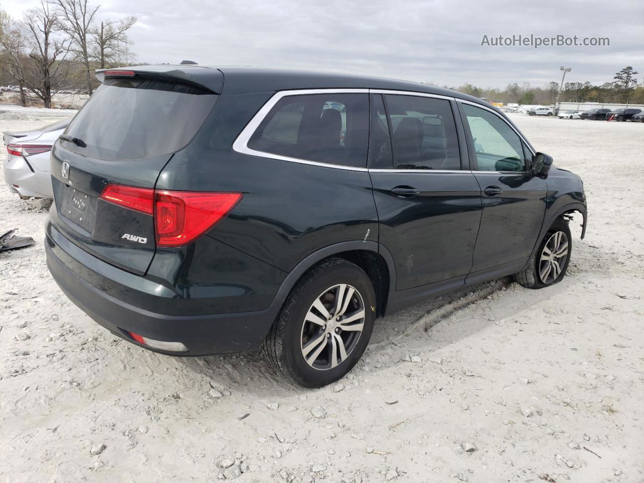 2016 Honda Pilot Exl Черный vin: 5FNYF6H54GB020008