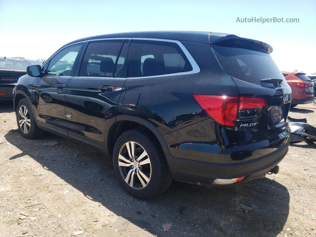 2016 Honda Pilot Exl Blue vin: 5FNYF6H54GB045488