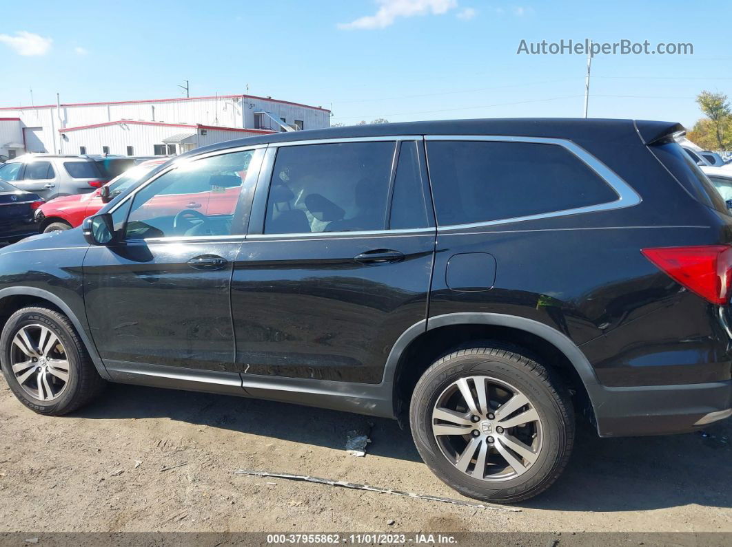 2017 Honda Pilot Ex-l Черный vin: 5FNYF6H54HB047503