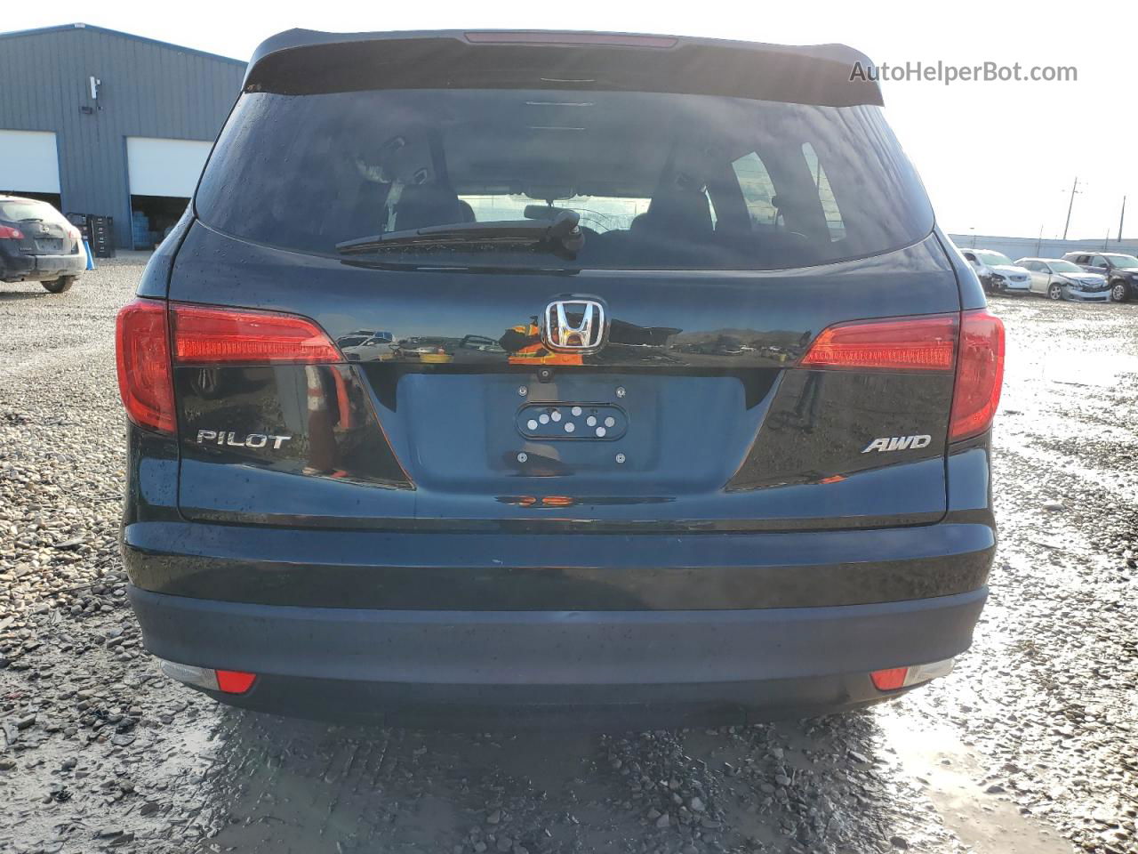 2016 Honda Pilot Exl Черный vin: 5FNYF6H55GB044494