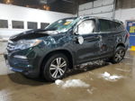 2016 Honda Pilot Exl Green vin: 5FNYF6H55GB070335