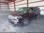 2017 Honda Pilot Ex-l Maroon vin: 5FNYF6H55HB024862