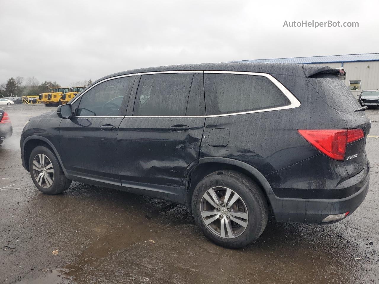 2016 Honda Pilot Exl Black vin: 5FNYF6H56GB037571