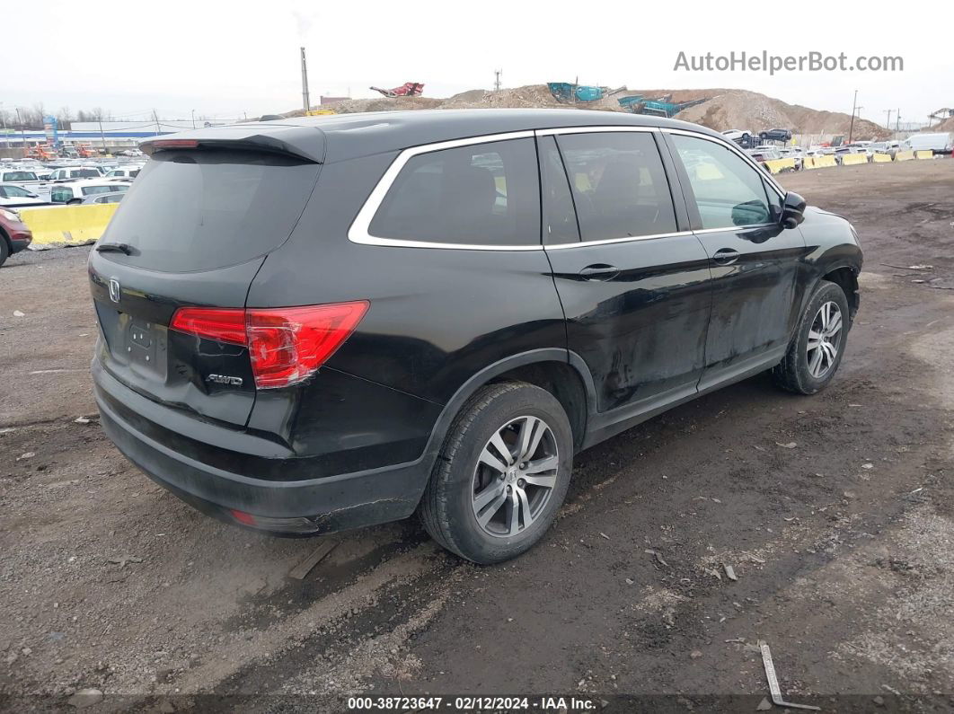 2016 Honda Pilot Ex-l Black vin: 5FNYF6H56GB109580