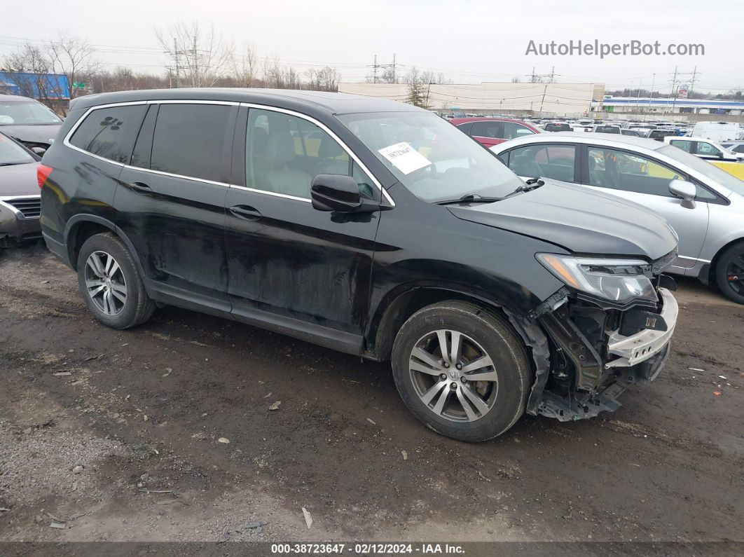 2016 Honda Pilot Ex-l Black vin: 5FNYF6H56GB109580