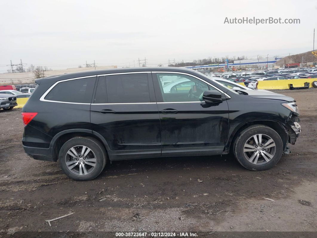 2016 Honda Pilot Ex-l Black vin: 5FNYF6H56GB109580