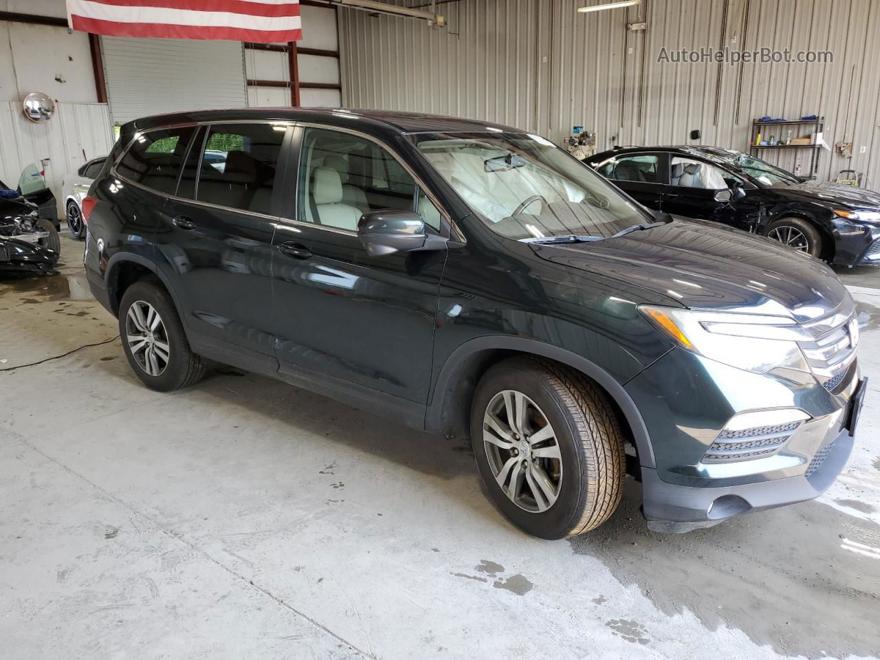 2016 Honda Pilot Exl Черный vin: 5FNYF6H57GB011285