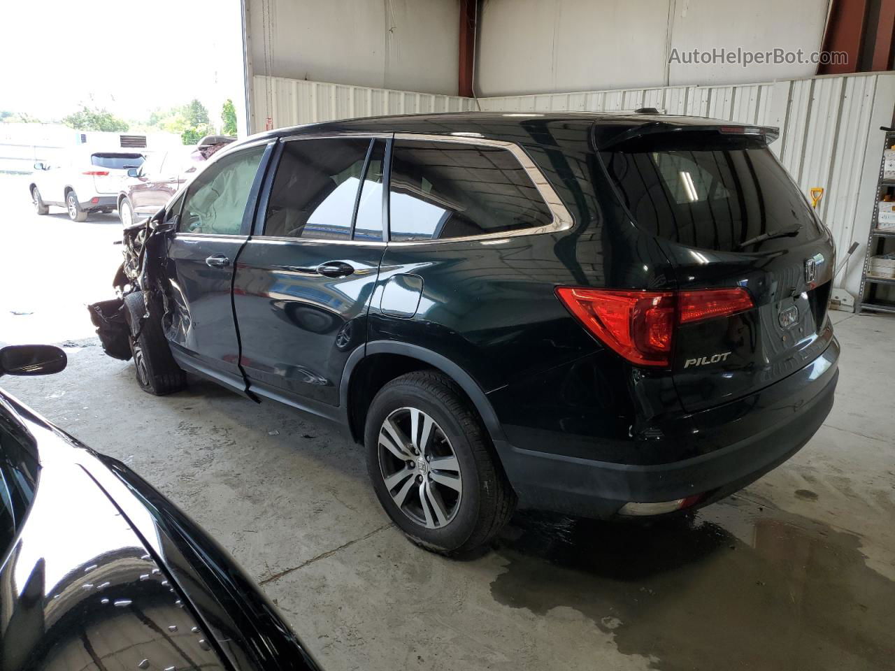 2016 Honda Pilot Exl Черный vin: 5FNYF6H57GB011285