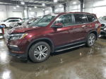 2016 Honda Pilot Exl Бордовый vin: 5FNYF6H57GB058543