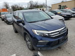 2017 Honda Pilot Exl Blue vin: 5FNYF6H57HB006721