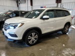 2017 Honda Pilot Exl White vin: 5FNYF6H57HB087350