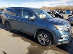 2016 Honda Pilot Exl Синий vin: 5FNYF6H58GB095357