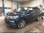 2017 Honda Pilot Ex-l Blue vin: 5FNYF6H58HB022975