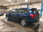 2017 Honda Pilot Ex-l Синий vin: 5FNYF6H58HB022975