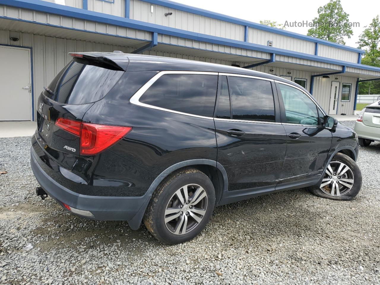 2017 Honda Pilot Exl Black vin: 5FNYF6H58HB038528