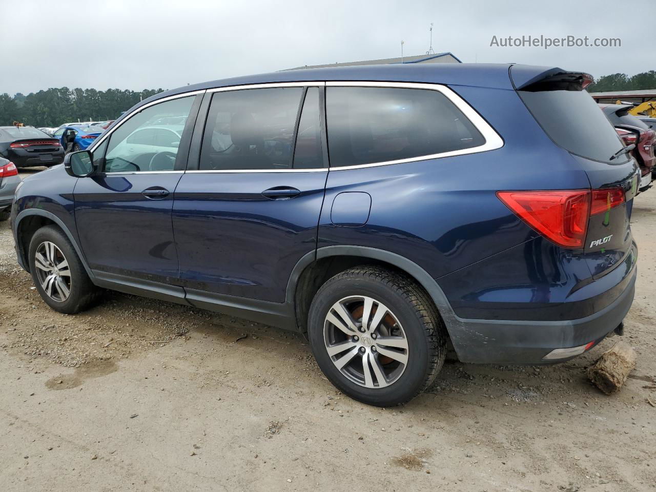 2016 Honda Pilot Exl Blue vin: 5FNYF6H59GB087705