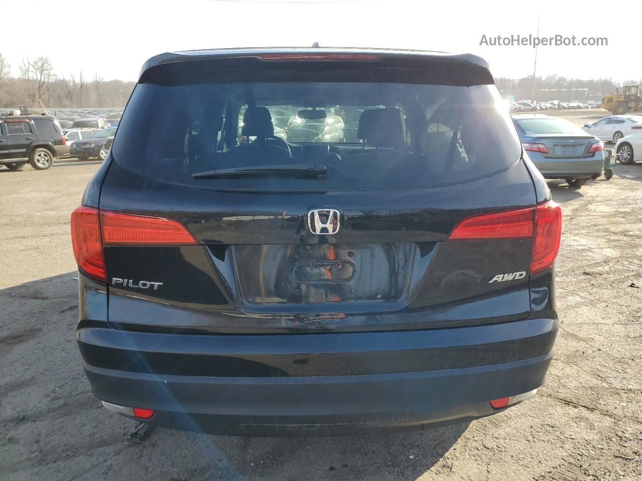 2016 Honda Pilot Exl Black vin: 5FNYF6H59GB098381