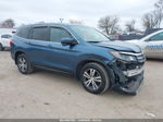 2017 Honda Pilot Ex-l Синий vin: 5FNYF6H5XHB080084