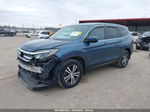 2017 Honda Pilot Ex-l Blue vin: 5FNYF6H5XHB080084